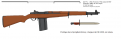 FSA Garand M1F à chargeur FTL