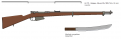Fusil mauser belge mod 1889 FTL