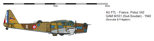 1940 Potez 542 FTL
