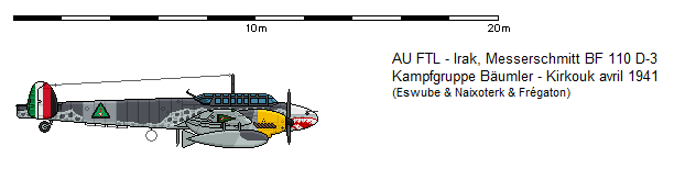 1941 Me 110 (Irak) FTL