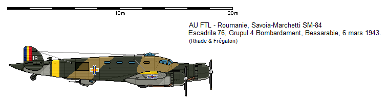 1943 Savoia-Marchetti SM-84 FTL